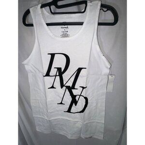 Diamond Supply Co. Men's "DMND" White Tank Top, Size S, NWT